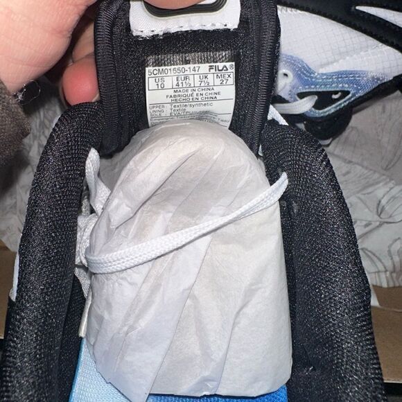 Fila Renno Tie Dye Women's Shoes, 5CM01650-147, (New in Box) Size 10/41.5EU - Picture 9 of 10